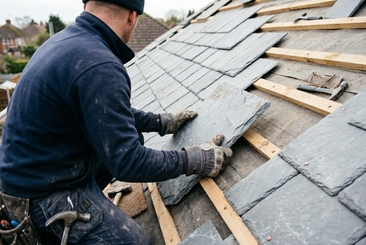 Slate & Tile Roof Repairs service in Liverpool